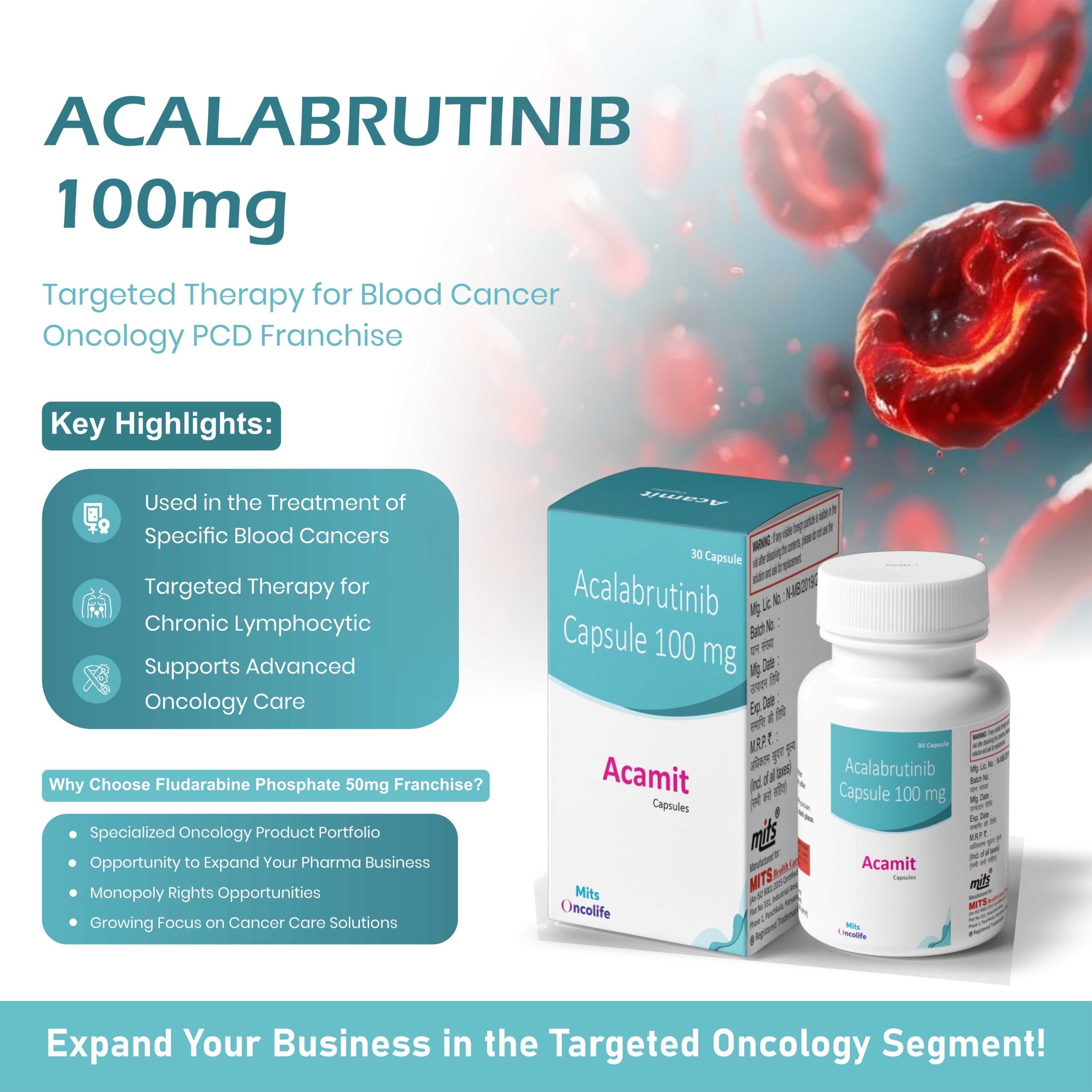 Acalabrutinib 100mg Franchise: Key Benefits of Entering the Targeted Oncology Therapy Segment